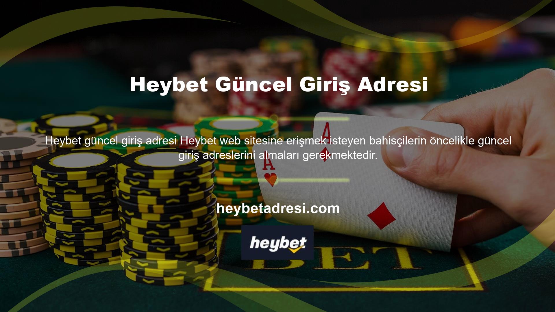 Türkiye'de online casino sitelerinin faaliyet göstermesine izin verilmediğinden, sitenin ve kullanıcılarının güvenliğinin sağlanması amacıyla adresler zaman zaman değiştirilebilir