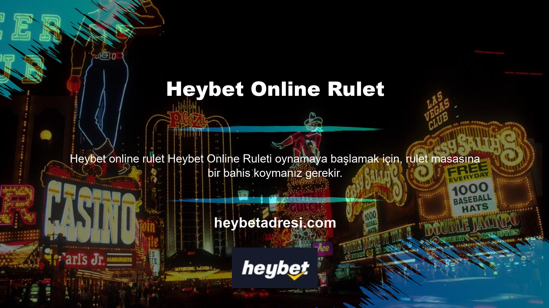 Bahis yaparken, bahis oynamak istediğiniz sayılar ve renklerin numarasını, rengini veya karışımını seçebilirsiniz